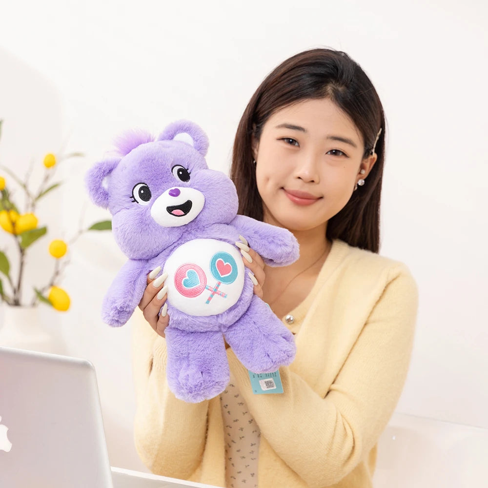 33cm Care Bears Cute Rainbow Bear Plush Toys Lovely Cartoon Bear Soft Stuffed Dolls Homdecor Sleeping Plush Pillows