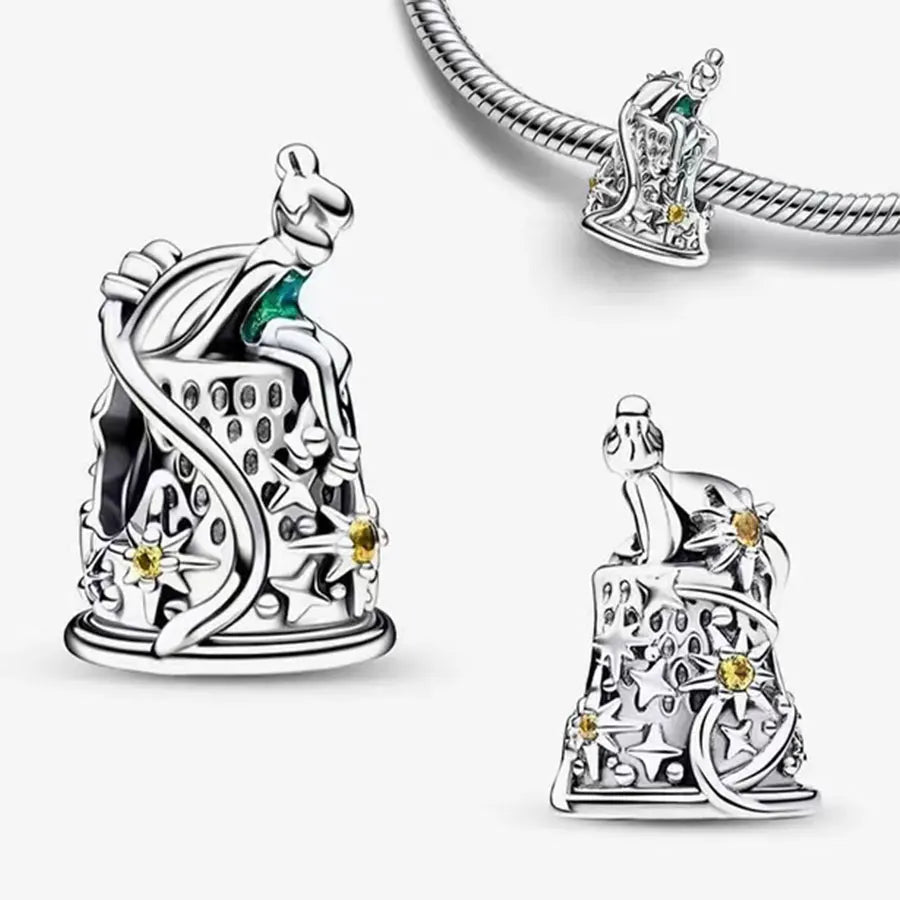 100% 925 sterling silver Marvel series Disney Charm Beads suitable for original DlY bracelets, women's jewelry gifts