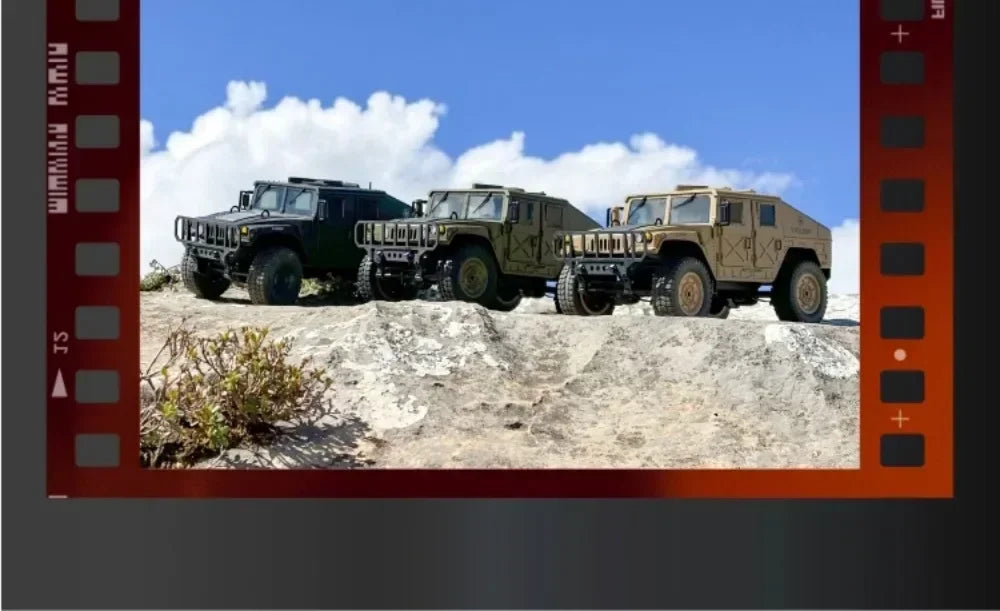 JJRC C8835 1:16 4x4 Remote Control Car - All-Terrain Off-Road Climber with LED Lights for Off-Road Adventure Toy Gift for Kids