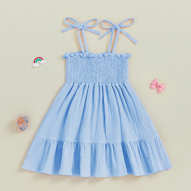 Sweetheart Neckline Floral Print Ruffle Sleeveless Dress Vintage Boho Chic Summer Sundress for Girls