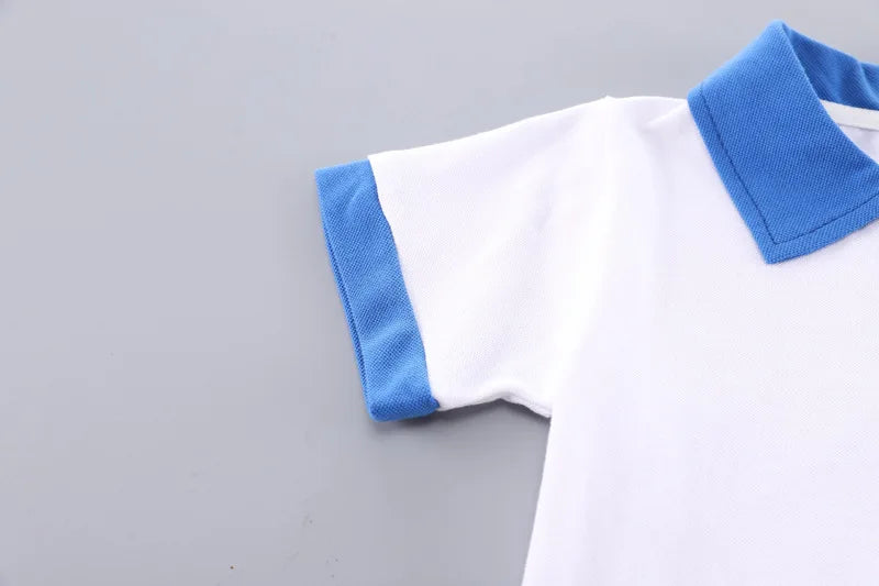 New Summer Baby Clothes Suit Children Boys T-Shirt Shorts 2Pcs/Sets Kids Girls Clothing Infant Casual Costume Toddler Tracksuits