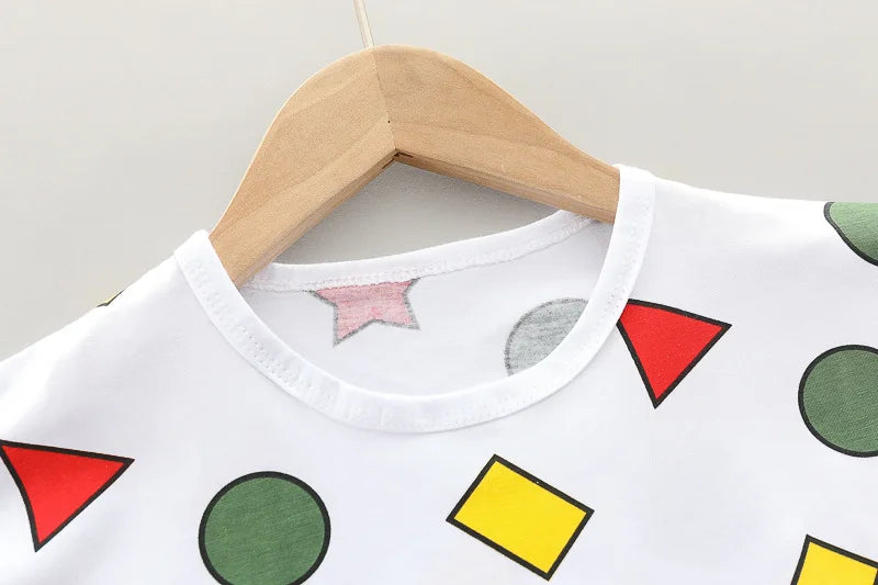 New Summer Baby Girls Clothes Suit Children Boys Casual T-Shirt Shorts 2Pcs/Sets Infant Outfits Toddler Costume Kids Tracksuits