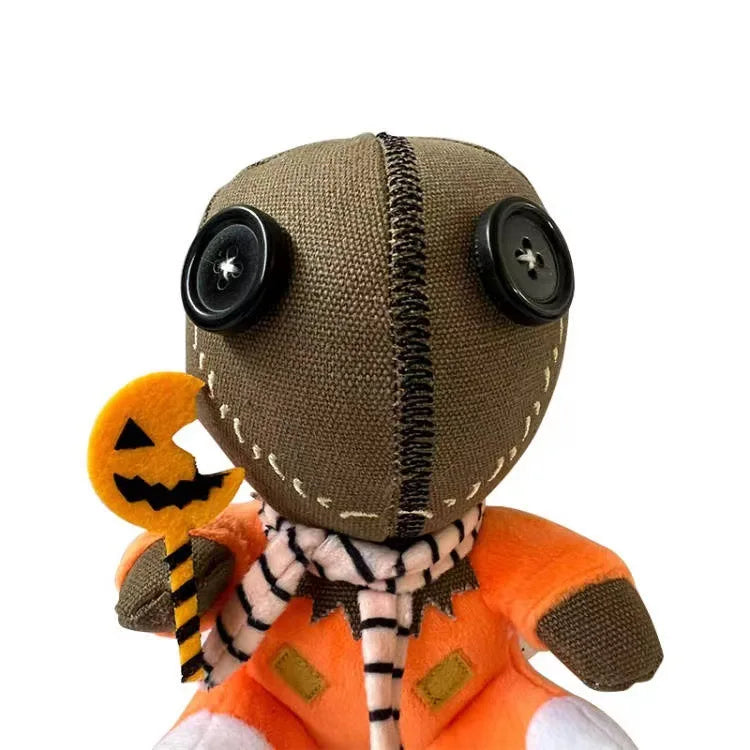 2 Styles New Trick R Treat Sam Plush Doll of Halloween The Great Autumn Spirit Figure Plush Toys  Kid Birthday Gift Room Decor