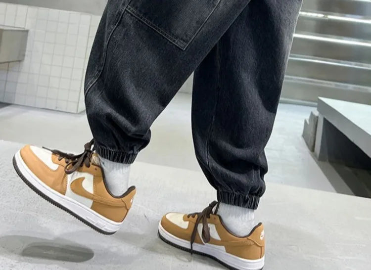 Boys' Fleece-Lined Jeans 2025 New Autumn/Winter Thermal Insulated Trendy Long Pants for Big Tall Kids, Stretchy Fabric Loose Fit