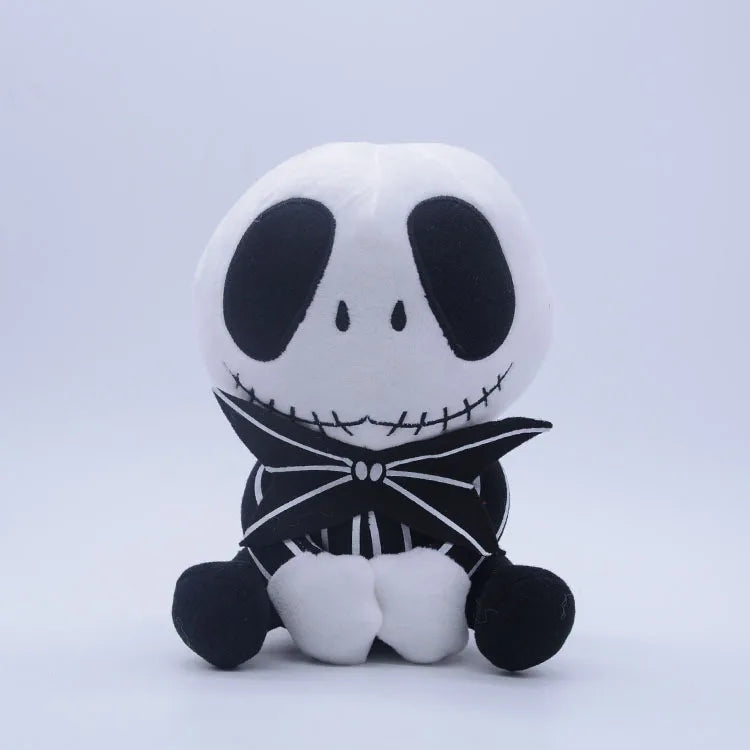 8 Style Cartoon Anime Skellington Dog Plush Toy Anime Cartoon JACK Bone Skeleton Skull Cosplay Santa Claus Soft Stuffed Toy Gift
