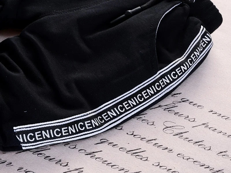 New Spring Autumn Cotton Boys Clothes Outfit Kids Baby Sports Hooded Tops Pants 2pcs Sets Fashion Children Casual Tracksuits