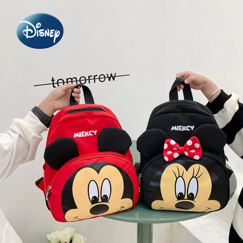 Disney Mickey and Minnie New Children's Backpack Cartoon Cute Boys and Girls Schoolbag Mini Fashion Trend Children's Backpack