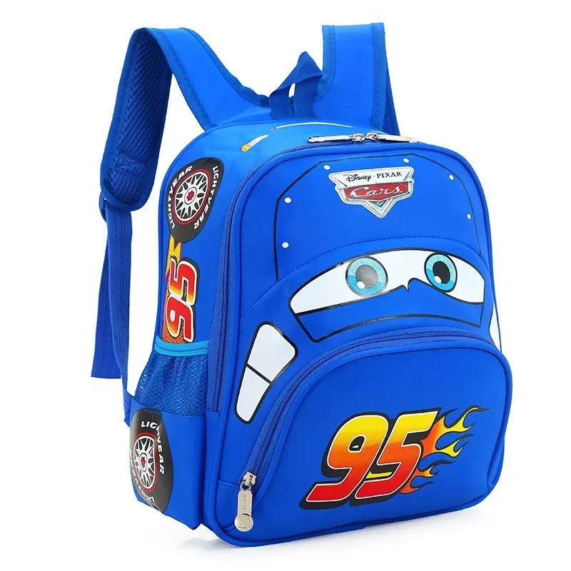 Disney McQueen New Children's School Bag Cartoon Children's Backpack Fashion Children's Backpack Large Capacity High Quality
