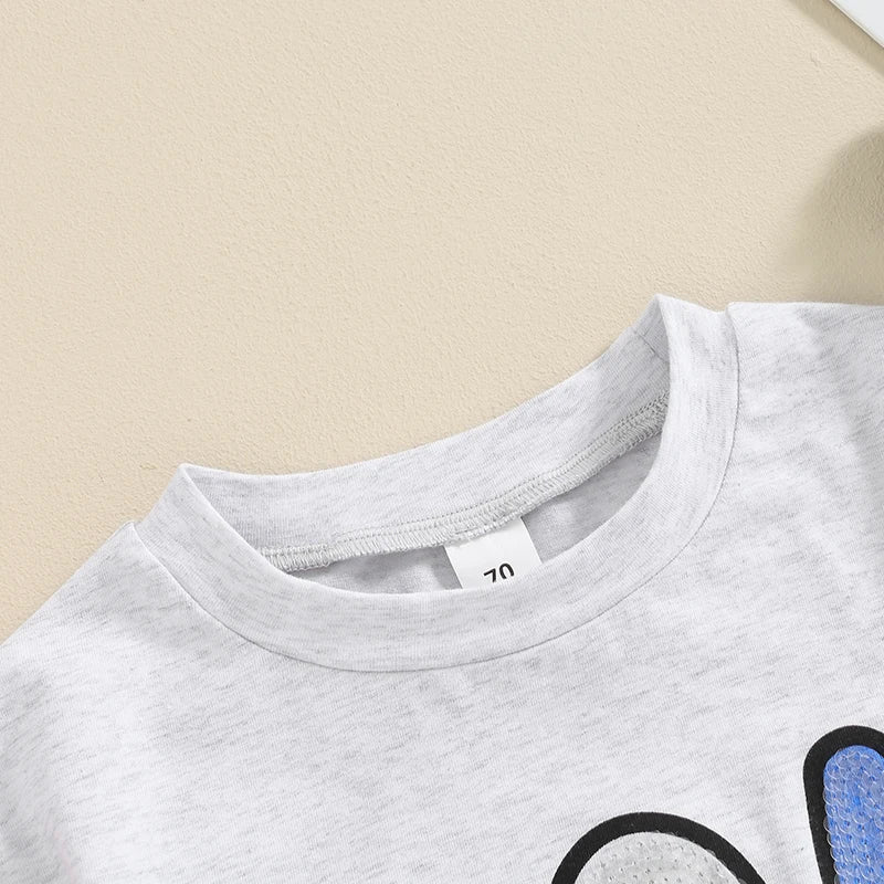 Infant Patriotic Romper American Flag Print Short Sleeve Jumpsuit for Baby Summer Outfit 4th of July Toddler Clothes Cute