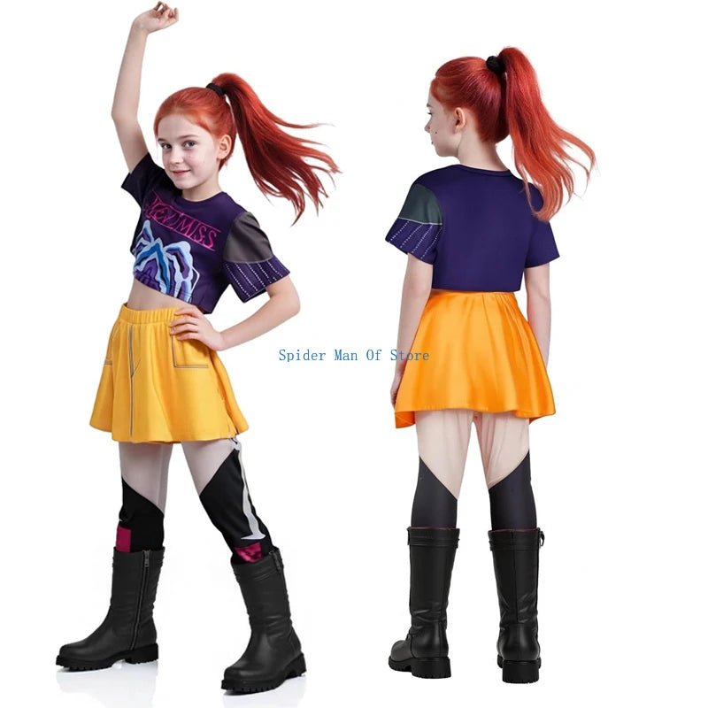 KPop Demon Hunters Rumi Mira Zoey Role Playing Costumes For Childrens Performances Halloween Costumes
