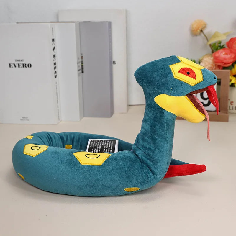 Pokemon Kawaii Seviper Stuffed Toys Cartoon&Cute Plush Dolls Throw Pillow Birthday Gift for Kids Friends Boys Home Decoration