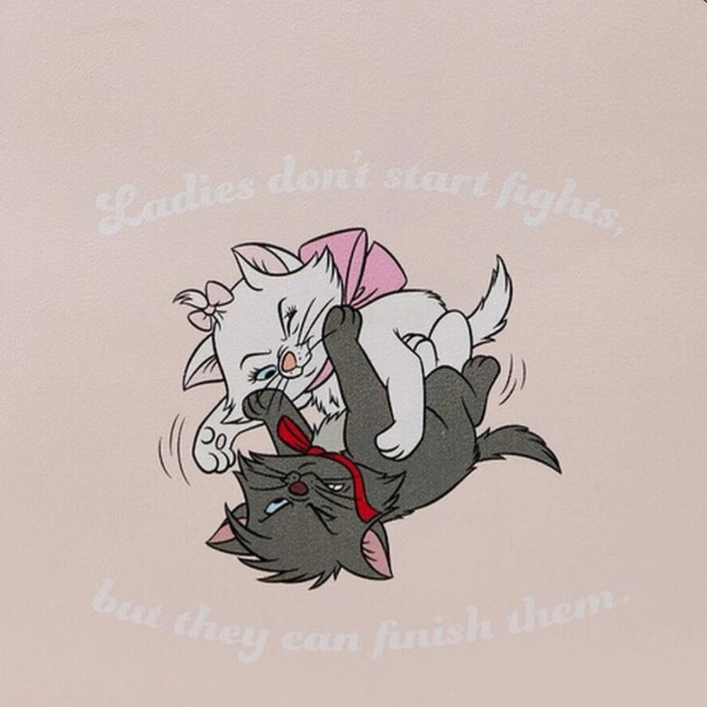 Loungefly Disney The Aristocats Sleeping Marie Toulouse Berlioz Mini Backpack