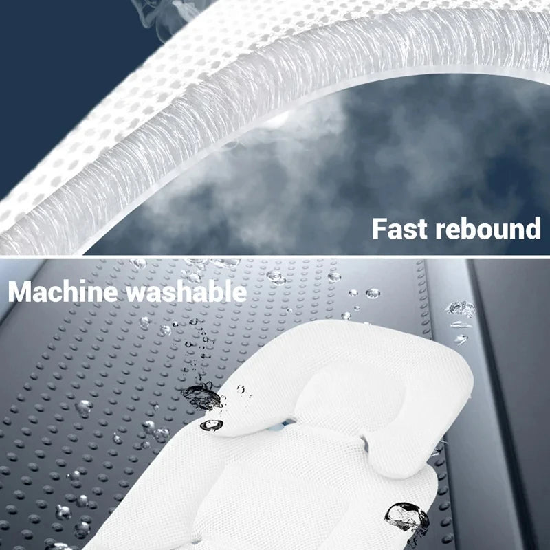 PANGDUBE Universal Stroller Seat Cushion Double Sided Baby Car Seat Pad High Chair Mat Waterproof Soft Stroller Accessories