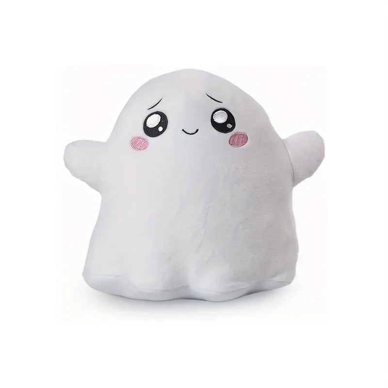 Ghost Doll Glow in The Dark Cartoon Super Soft Plush Toy Glowing Ghosty Plushies Halloween Gift Birthday Gift for Boys Girls
