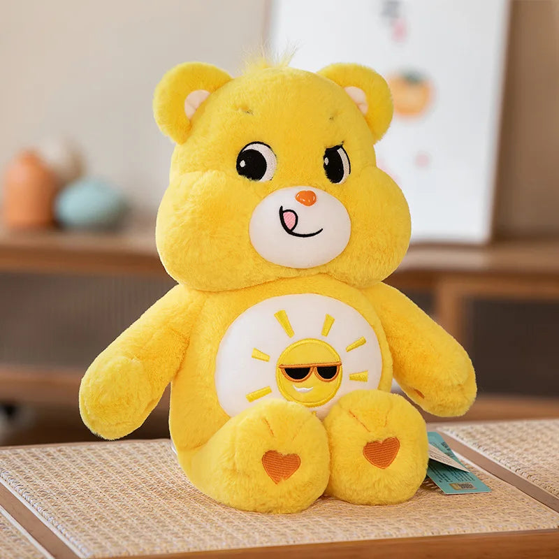 8Colours Care Bear Plush Stuffed Toys Cute Bear Plush Dolls Home Car Decoration Plush Pillow Boys Girls Birthday Doll Gift