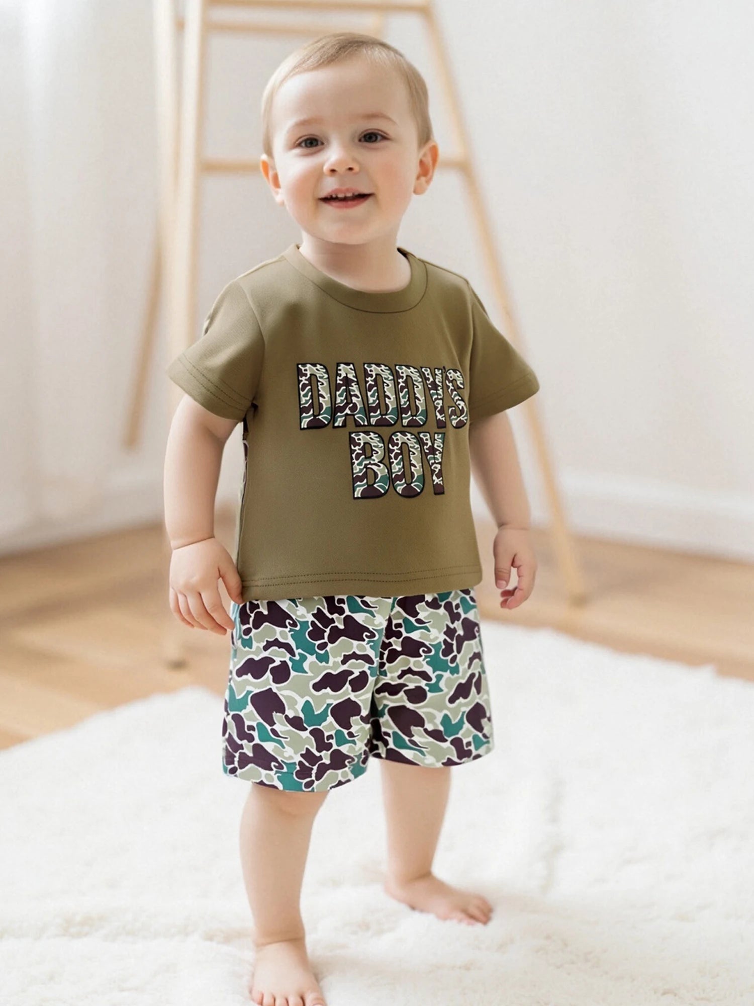 Infant Baby Girl Romper Set Floral Print Sleeveless Bodysuit Ruffle Shorts 2 Piece Summer Outfit with Headband