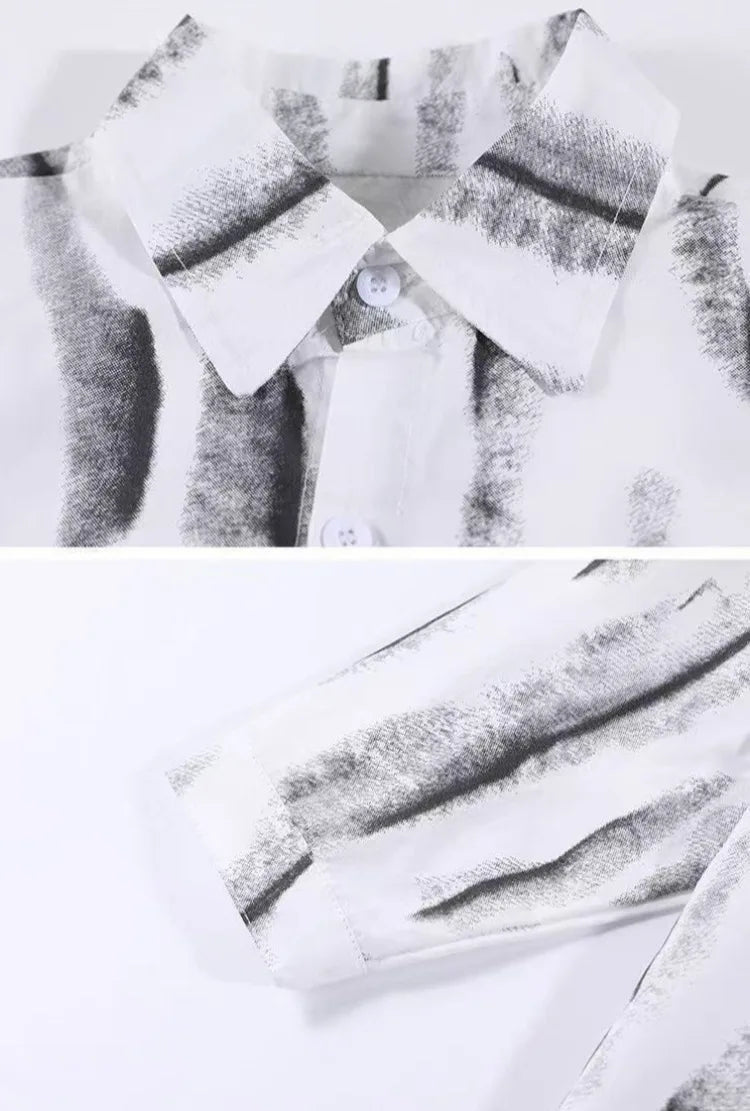 2025 New Boys' Spring Autumn Long Sleeve Shirt Toddler Boys Stylish Long Sleeve Shirt Trendy Design for Kids