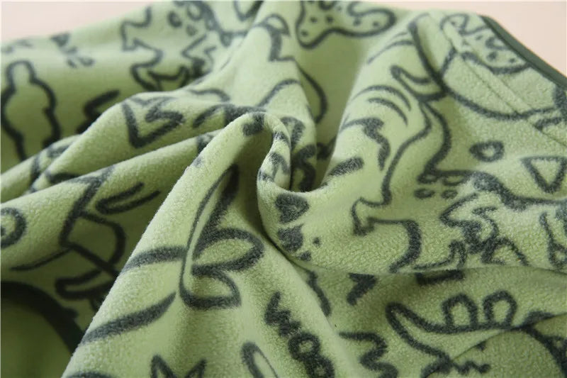 Autumn Winter Baby Clothes Children Boys Thick Long Sleeved Jacket Kids Girls Clothing Infant Cartoon Costume Toddler Sportswear