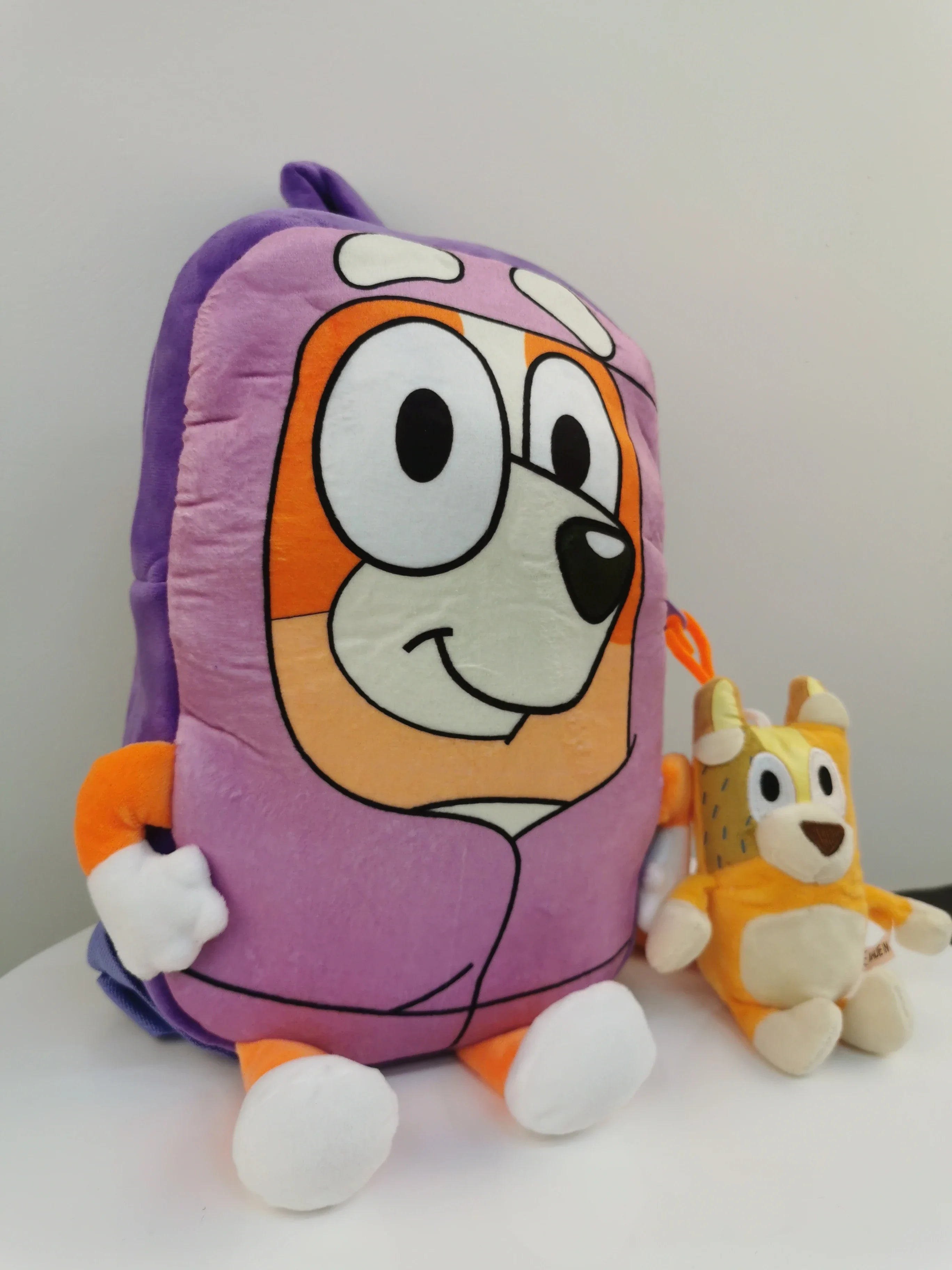 Bluey family  Schoolbag Cartoon Bingo friends Plush Backpack Picnic And Travel Snack Bag bluey pencil case Bingo coin purse gift