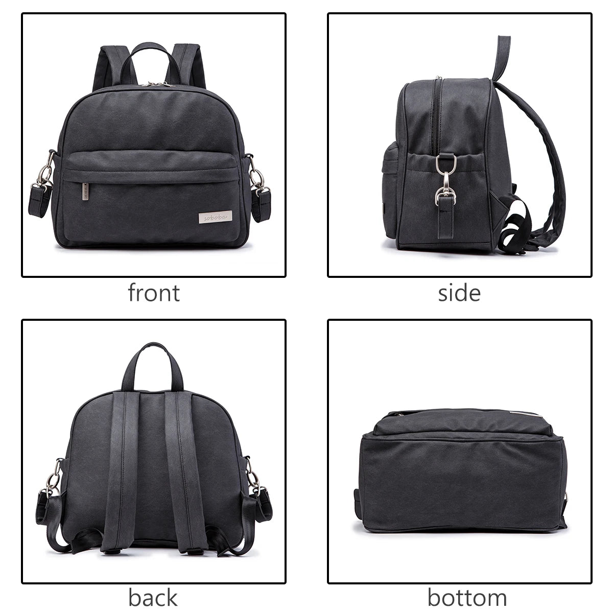 Fashion Diaper Bag for Newborn Baby Waterproof Light Weight Protable Mommy Diaper Backpack for Quick Outing Nappy Changing Bag