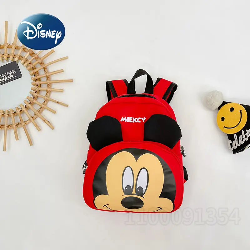 Disney Mickey and Minnie New Children's Backpack Cartoon Cute Boys and Girls Schoolbag Mini Fashion Trend Children's Backpack
