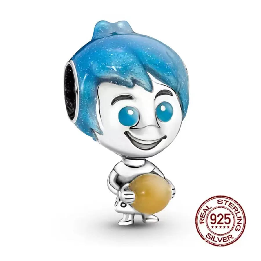 Marvel Disney Charm Beads 100% 925 Sterling Silver for DIY Bracelets Women's Jewelry Gifts Suitable for Original DLY