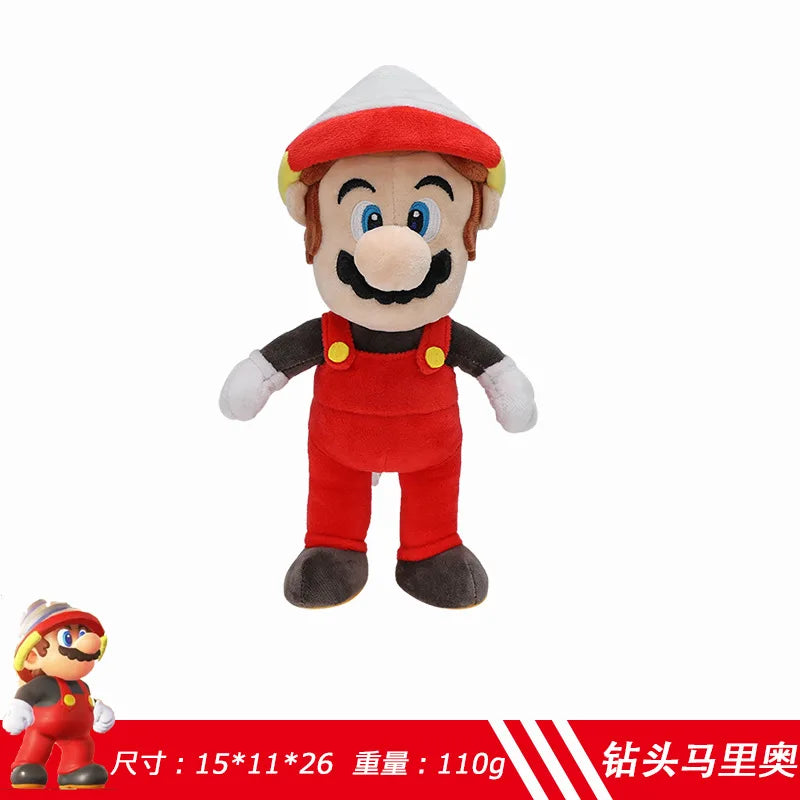22 Styles Genuine Super Mario Bros Plush Toys Doll Elephant Stuffed Toys Anime Doll Plushie for Kids Christmas Birthday Gift