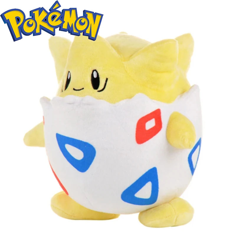8 Inch Pokemon Cute Togepi Soft Stuffed Toy Animal Kawaii Anime Dolls Throw Pillow Birthday Gift for Kids Home Room Decoration