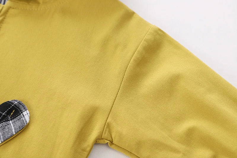 New Spring Autumn Baby Girl Clothes Children Boys Sport Hooded Jacket Kids Coat Toddler Fashion Casual Costume Infant Sportswear