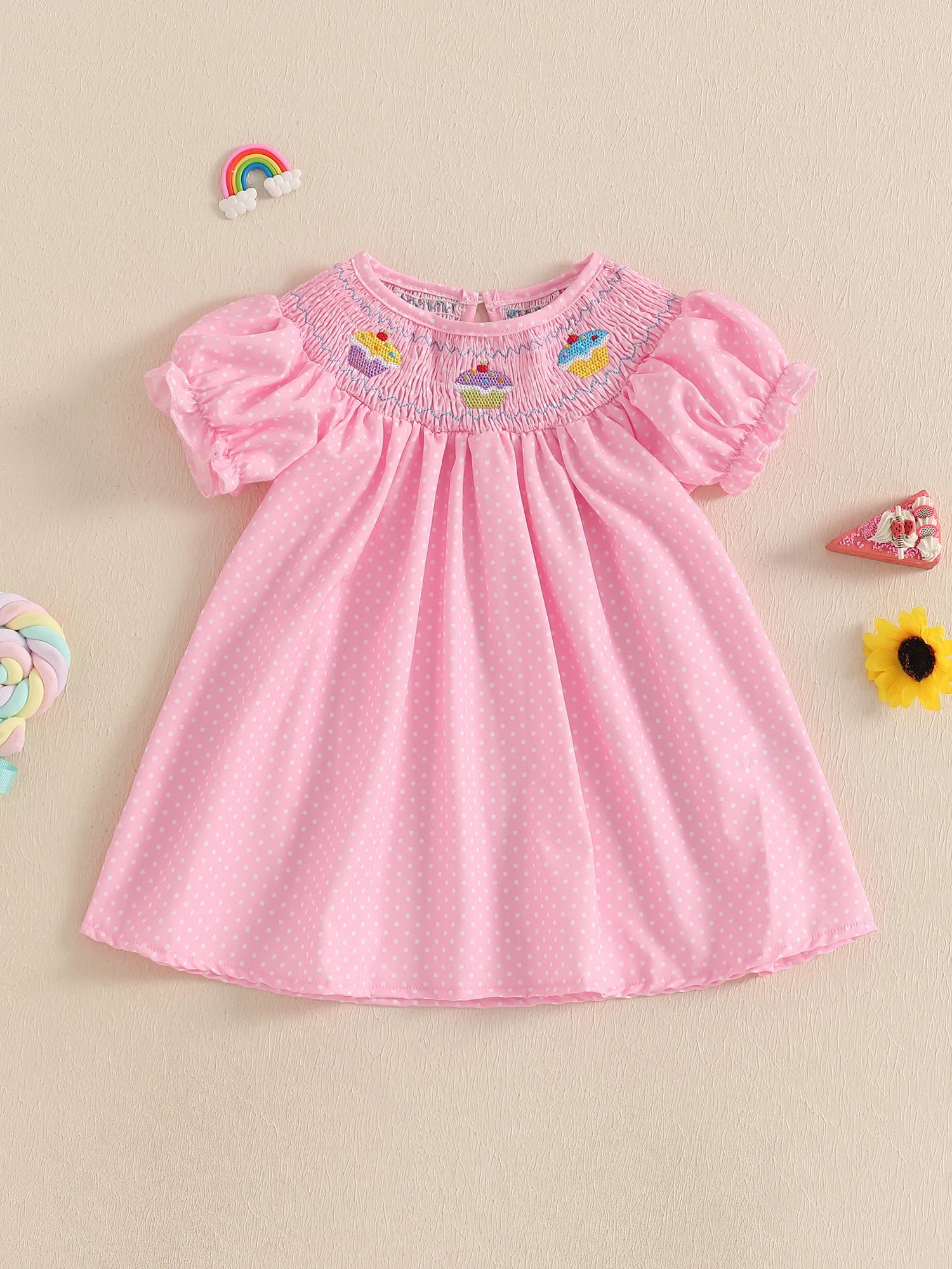 Girls Floral Print Sleeveless Dress with Bow Detail for Summer Toddler Fashionable Clothes for Cute Kids