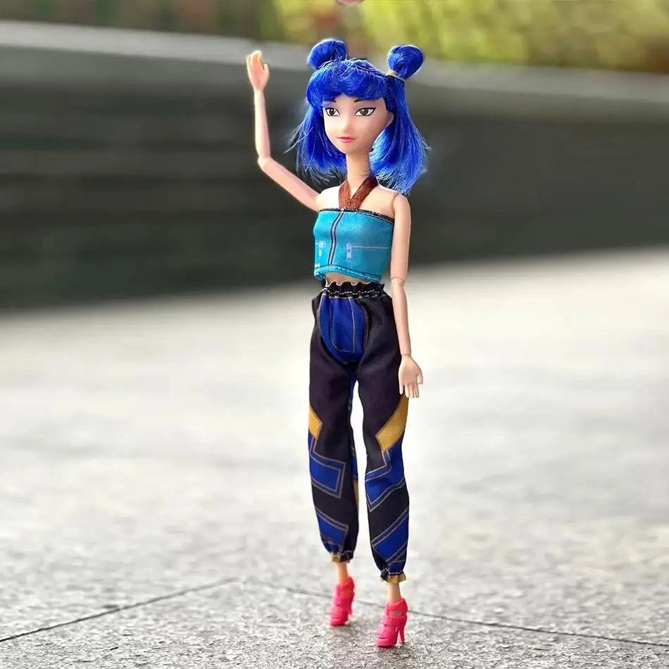 HOT Kpop Demon Hunters Action Figure Toy Derpys Tiger Rumi Mira Zoey Sussy Figurine Doll For Fans Christmas gifts ﻿