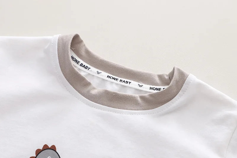 New Summer Baby Girl Clothes Suit Children Boys Cartoon T-Shirt Shorts 2Pcs/Sets Toddler Casual Cotton Costume Kids Tracksuits