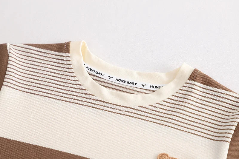 New Summer Baby Girl Clothes Suit Boys Clothing Children Striped T-Shirt Shorts 2Pcs/Sets Toddler Casual Costume Kids Tracksuits