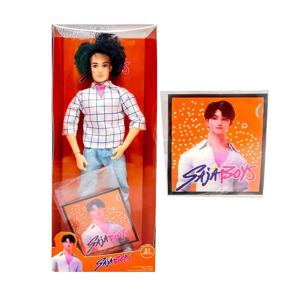 Demon Hunters 11 Joint movable SajaBoys K-POP Boy Band Doll Demon Saga Action Figure Toy Anime Character DIY Toy