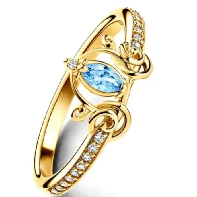 2025 New Disney Stranger Things Christmas Series Ring，Sparkling Bow Ring，Fits The Original DIY Holiday Gifts for Women