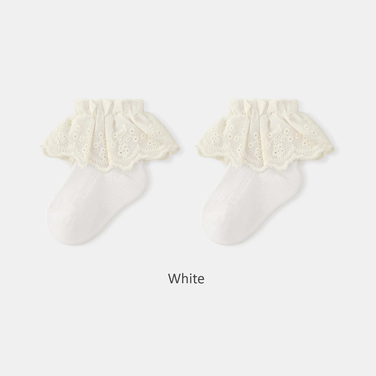 3/5 Pairs Kids Girls Socks Princess Lace Kids Socks For Girls Children Girls Socks Newborn Tube Socks For Girls