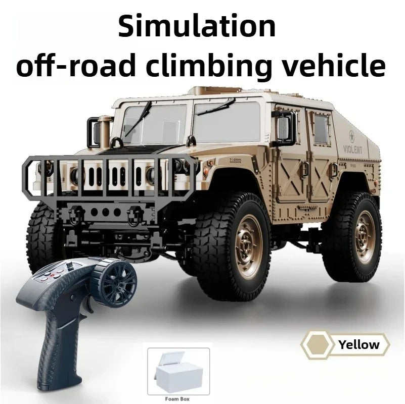 JJRC C8835 1:16 4x4 Remote Control Car - All-Terrain Off-Road Climber with LED Lights for Off-Road Adventure Toy Gift for Kids