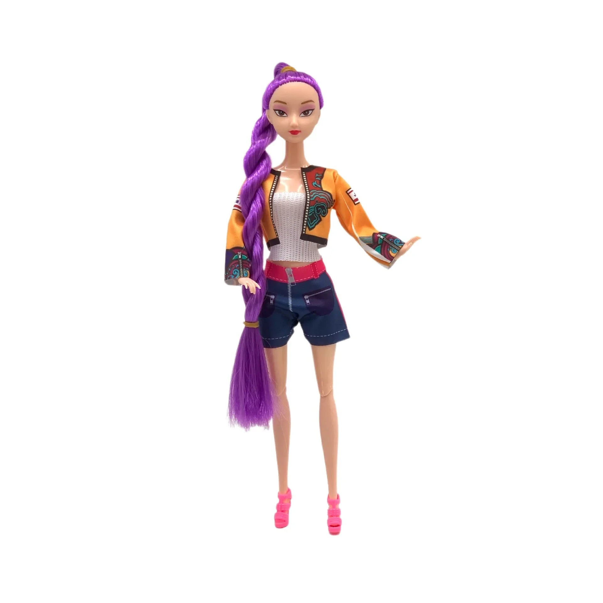 @@HOT Doll Toys Kpop Demon Hunters Action Figure Toy Rumi Mira Zoey Beautiful Princess Baby Girl Dolls Plastic DIY Toy for Girls