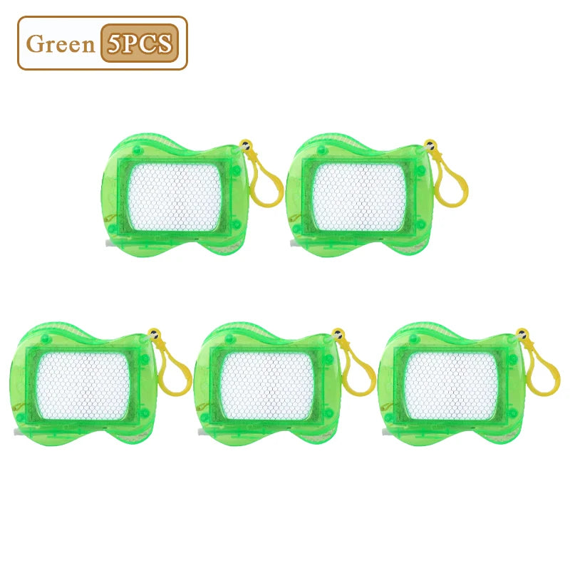 1-10PCS Mini Magnetic Drawing Board Keychain  Doodle Pad with Stylus Portable Toy Erasable Writing Board Educational Kids Gift