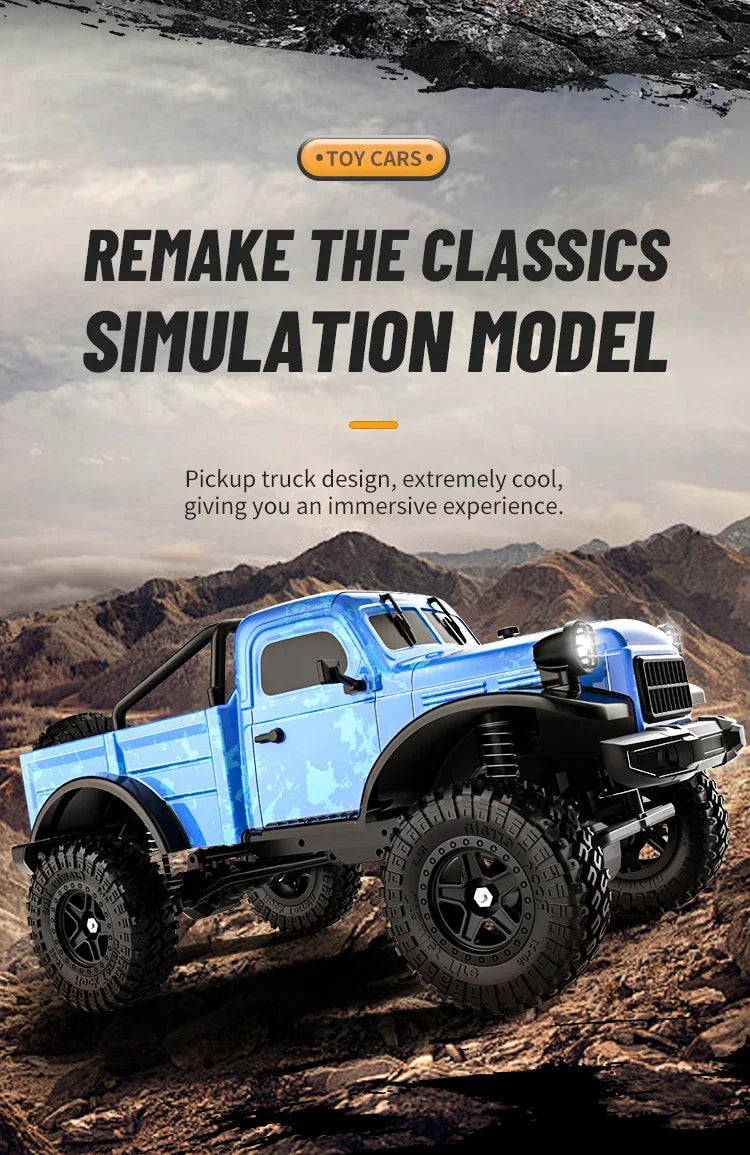 JHD For C8813 1:18 Full Scale RC Simulation Jeep Model 2.4G 4WD RC Car Motor Climbing Off-Road Model JJRC C8813 Car Toys