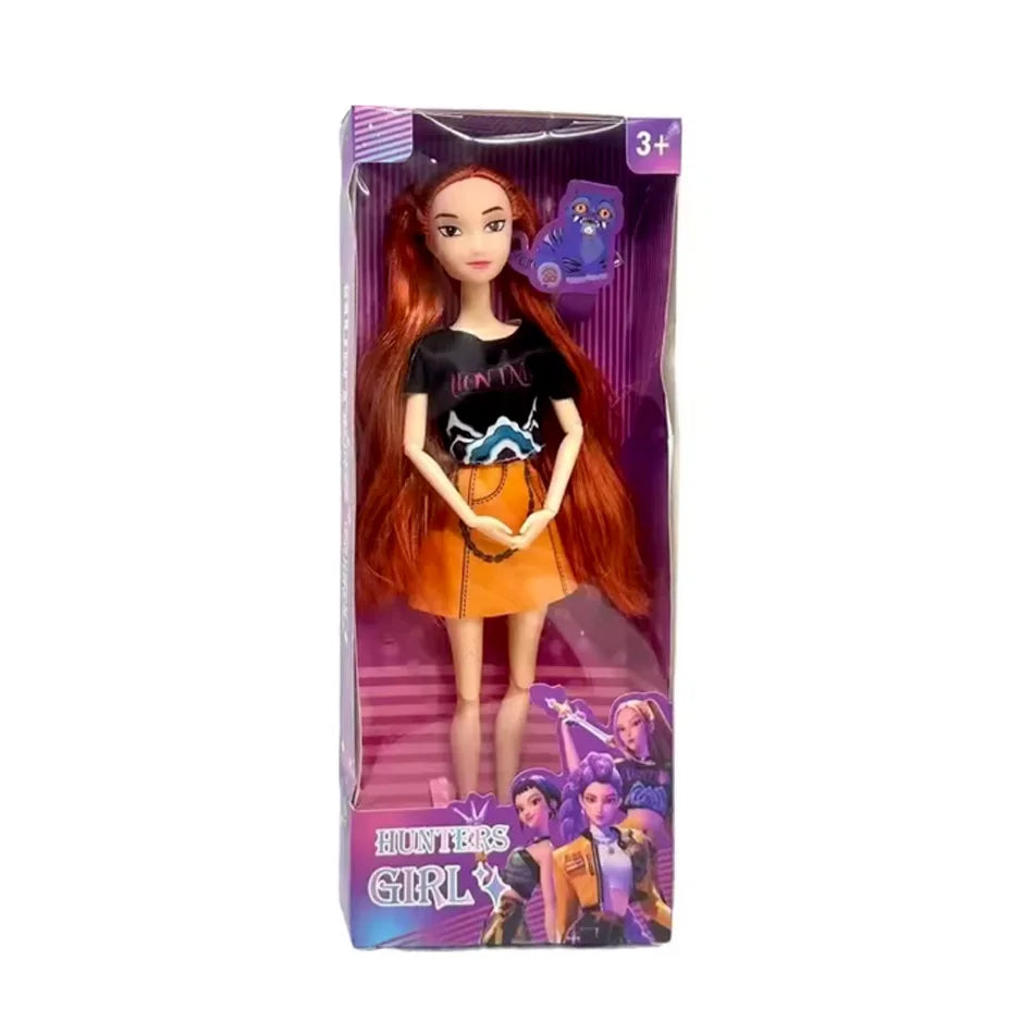 HOT Kpop Demon Hunters Action Figure Toy Derpys Tiger Rumi Mira Zoey Sussy Figurine Doll For Fans Christmas gifts ﻿