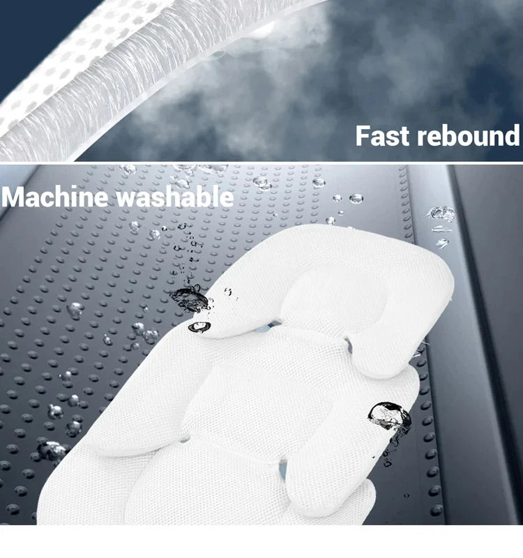 PANGDUBE Universal Stroller Seat Cushion Double Sided Baby Car Seat Pad High Chair Mat Waterproof Soft Stroller Accessories