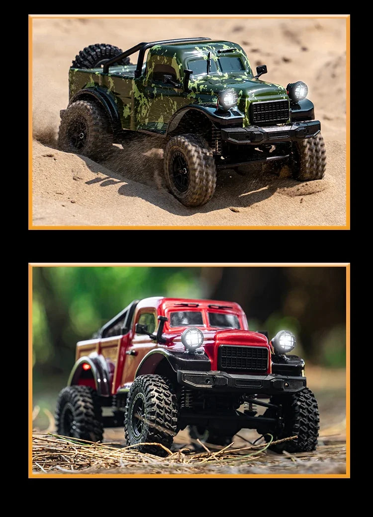 JHD For C8813 1:18 Full Scale RC Simulation Jeep Model 2.4G 4WD RC Car Motor Climbing Off-Road Model JJRC C8813 Car Toys