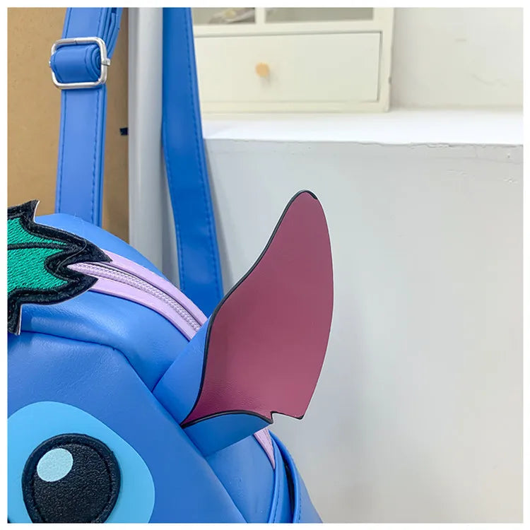 Disney Stitch New Mini Children's Backpack Cartoon Cute Children's Schoolbag Fashionable Casual Children's Backpack High Quality