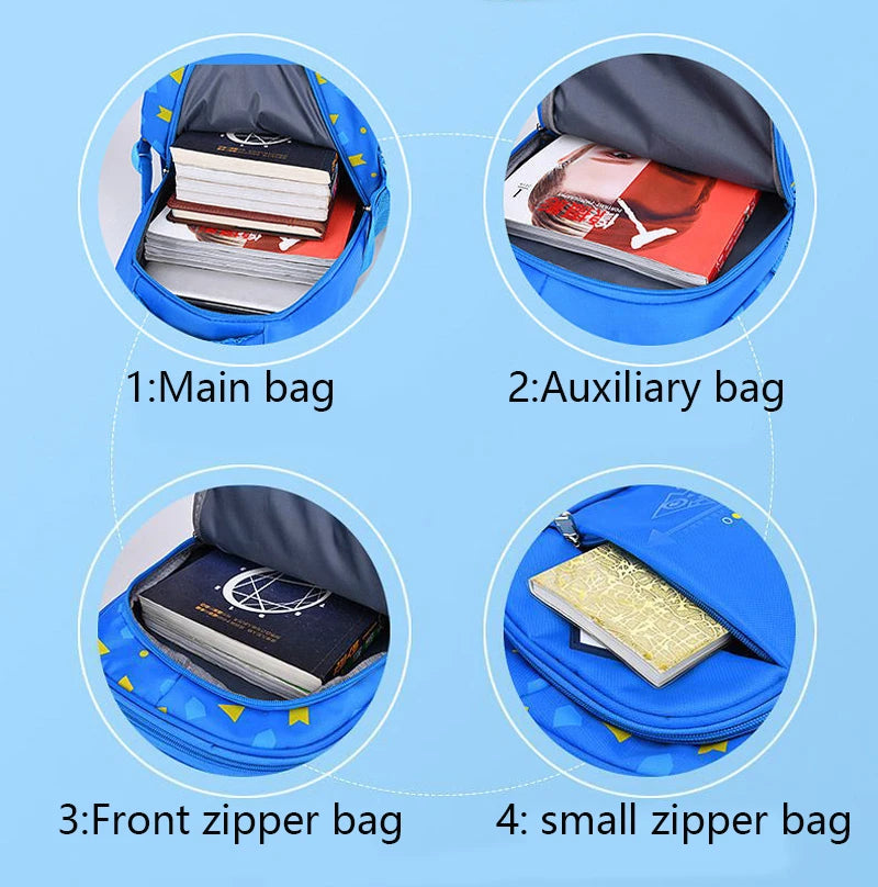 Children's Shoulder Bag Geometry Pattern Kid Backpack In Primary Schoolbag Teen Boy Girl Backpack Book Bag Waterproof Mochila