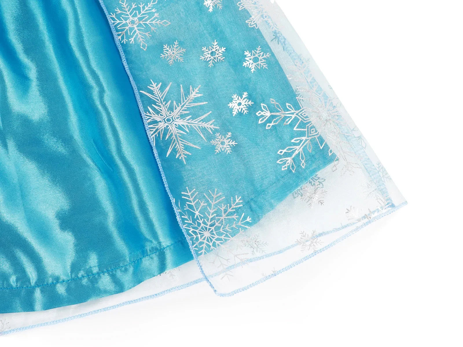 Disney Kids Girls Cosplay Frozen Elsa Anna Princess Dress Girl Mesh Ball Gown Carnival Birthday Clothes Snow Queen Elsa Costume