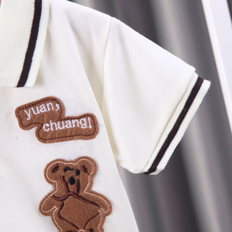 New Summer Baby Girls Clothes Suit Children Boys Fashion Casual T-Shirt Shorts 2Pcs/Sets Toddler Sports Costume Kids Tracksuits