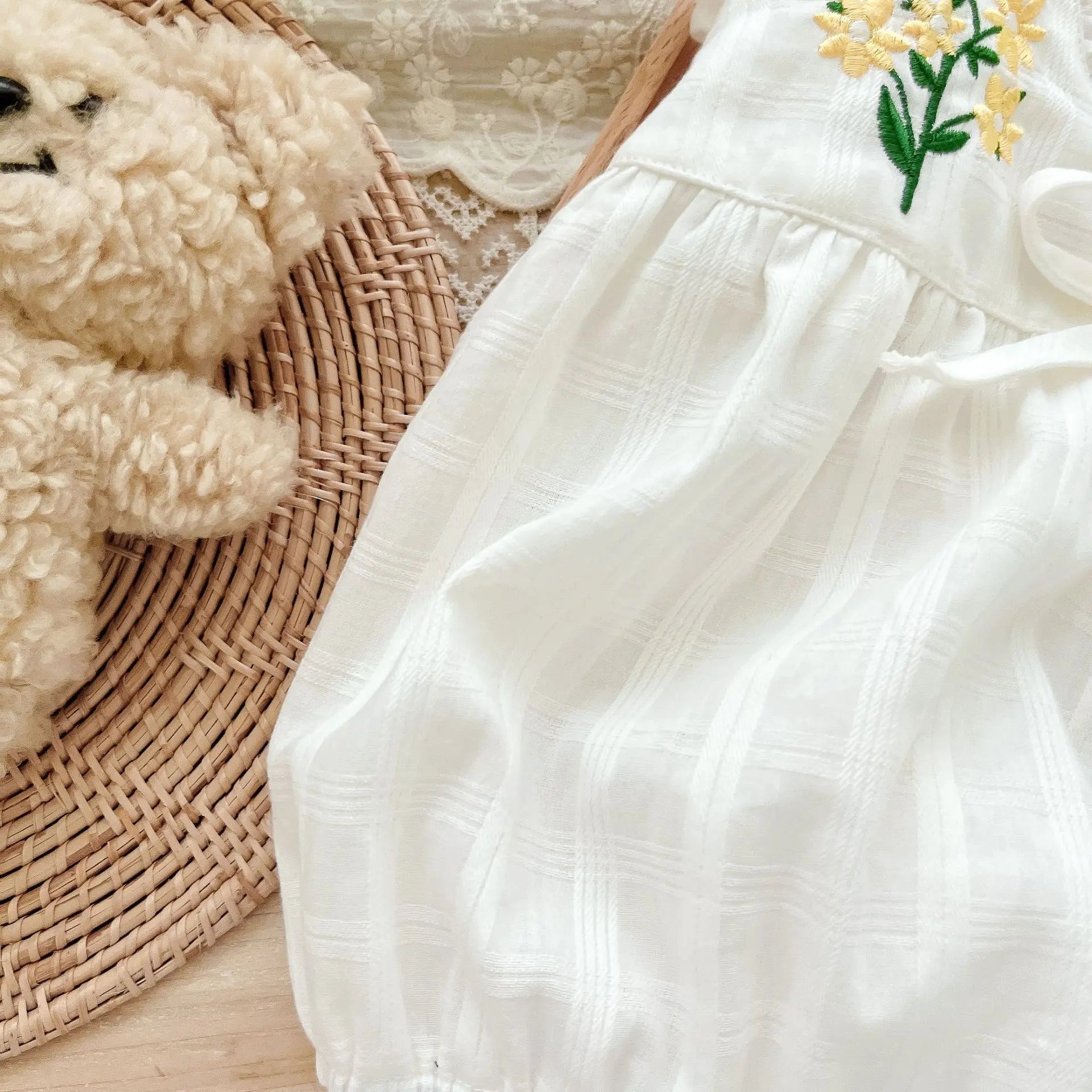 Baby Summer Wear Sling Romper Korean New Born Children's Baby Wrap Fart Clothes Full Moon 100 days Summer Outwear