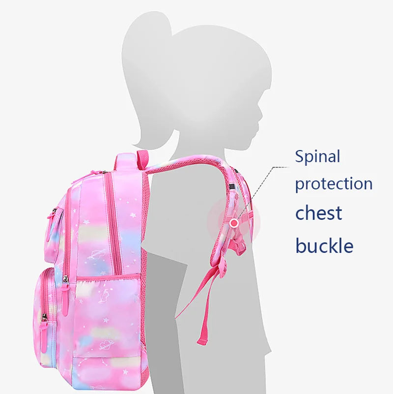 Backpack for Boys Schoolbag for Kids Children Teens Girls Elementary Middle Waterproof Lightweight Kid Bookbag Backpacks Daypack