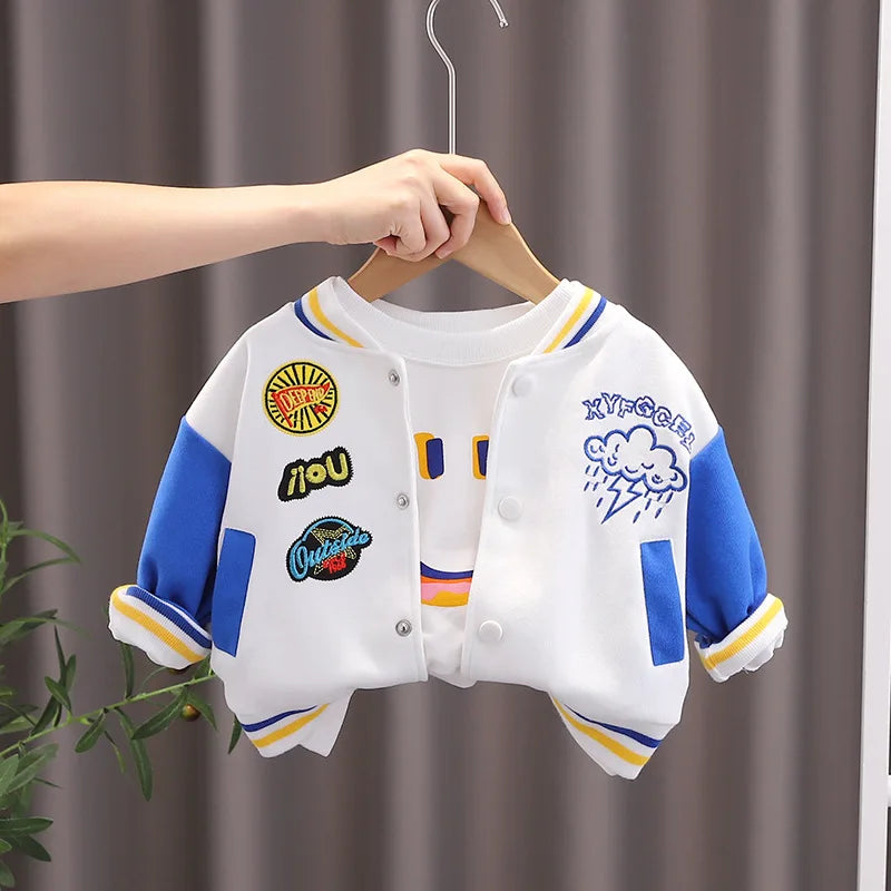 New Spring Autumn Baby Clothes Children Boys Girls Fashion Jacket Kids Coat Clothing Toddler Casual Costume Infant Sportswear